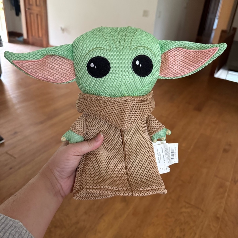 Star Wars The Mandalorian The Child Baby Yoda Handheld Bath Scrubby Sponge Bath